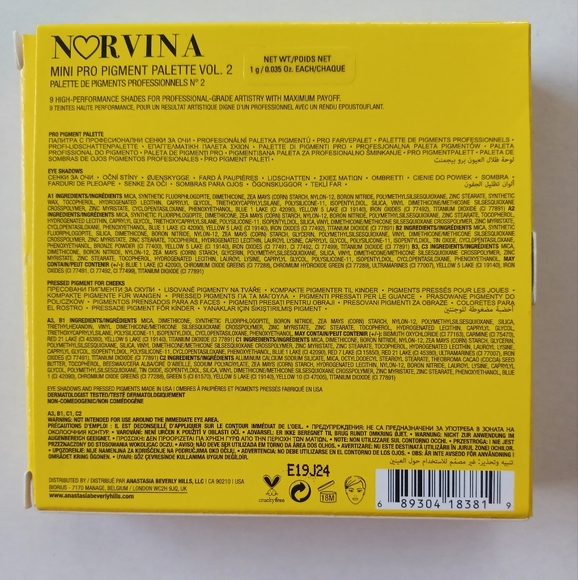 New Mini Norvina Palette Vol. 2 - Picture 7 of 9